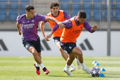 entrenamiento del real madrid