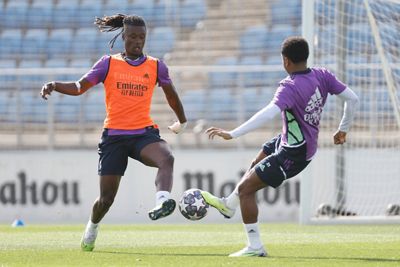 entrenamiento del real madrid