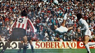 Today marks 35 years since Hugo Sánchez's spectacular bicycle kick against Logroñés
