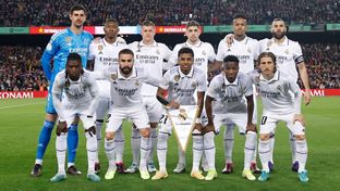 Once inicial del Real Madrid contra el Chelsea