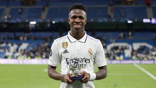 Vini Jr., MVP del partido: 'Hemos jugado muy bien, pero en la vuelta hay que tener la cabeza tranquila'