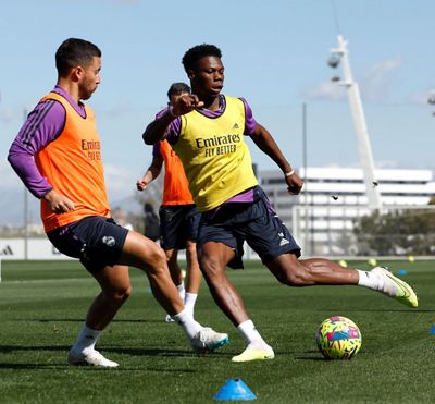 entrenamiento del real madrid