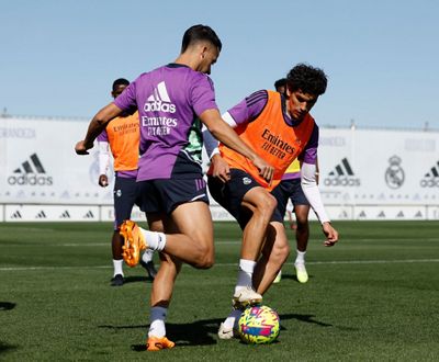 entrenamiento del real madrid