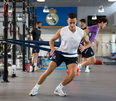 entrenamiento del real madrid