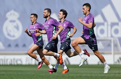 entrenamiento del real madrid