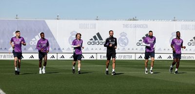 entrenamiento del real madrid