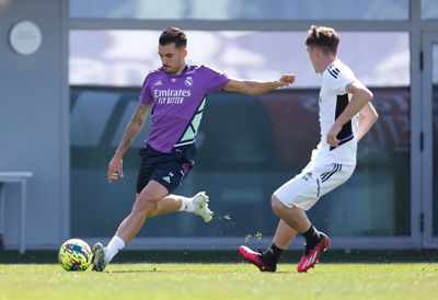 entrenamiento del real madrid