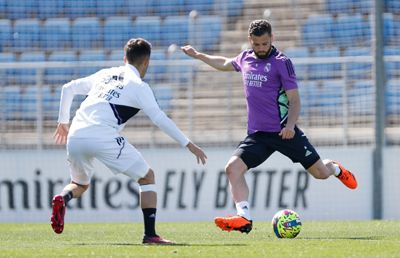 entrenamiento del real madrid