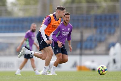 entrenamiento del real madrid