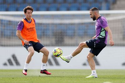 entrenamiento del real madrid