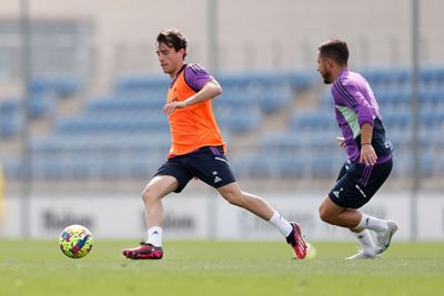 entrenamiento del real madrid
