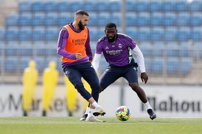 entrenamiento del real madrid