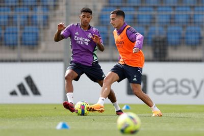 entrenamiento del real madrid