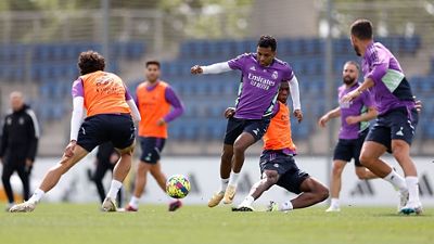 Último entrenamiento antes de visitar al Cádiz