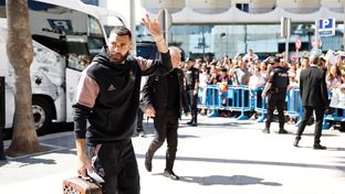 Así fue la llegada del Real Madrid a Cádiz