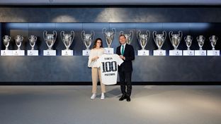 Teresa, 100 partidos con el Real Madrid
