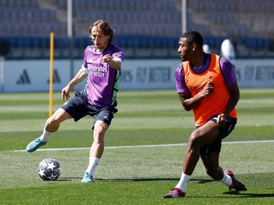 entrenamiento del real madrid