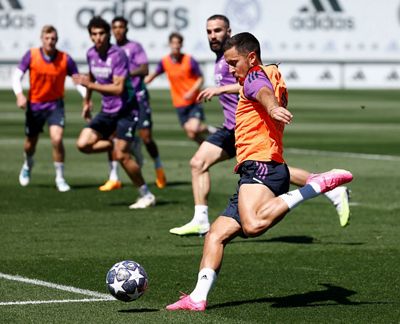 entrenamiento del real madrid