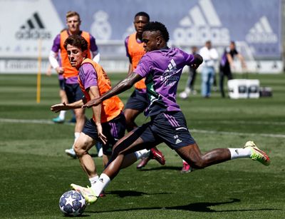 entrenamiento del real madrid