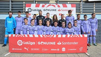 El equipo de la Fundación Real Madrid participa en la tercera fase de LaLiga Genuine