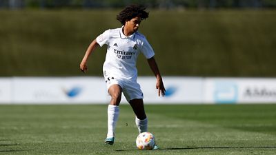 Once inicial del Castilla frente al Barcelona Atlètic