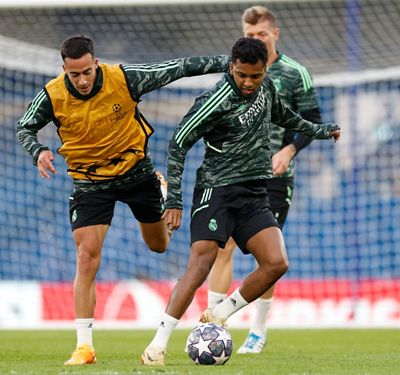 entrenamiento del real madrid