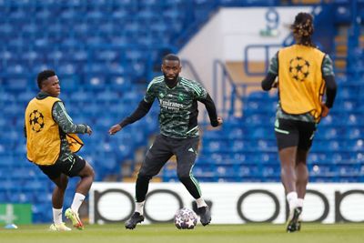 entrenamiento del real madrid