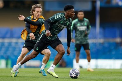 entrenamiento del real madrid