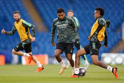 entrenamiento del real madrid