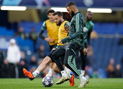 entrenamiento del real madrid