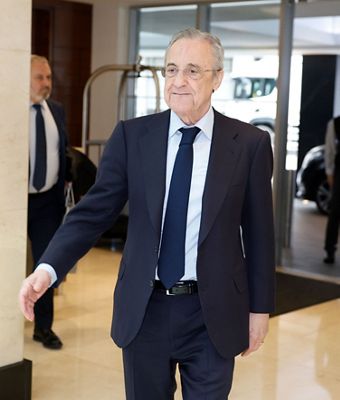 florentino pérez ya está en londres