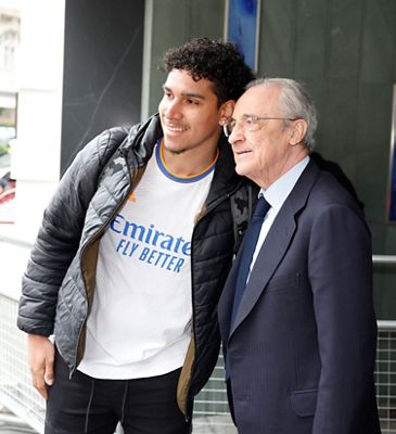 florentino pérez ya está en londres