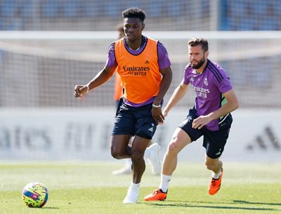 entrenamiento del real madrid