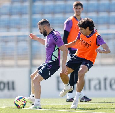 entrenamiento del real madrid