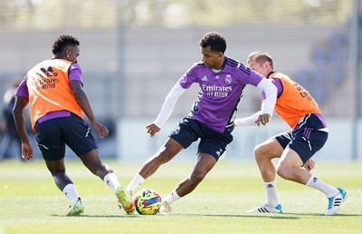 entrenamiento del real madrid