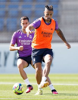 entrenamiento del real madrid