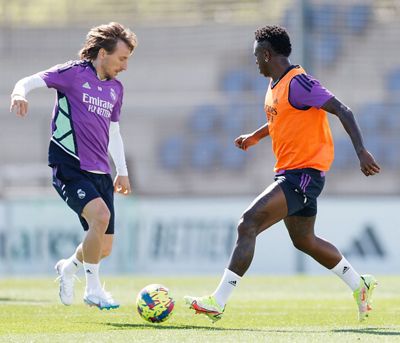 entrenamiento del real madrid
