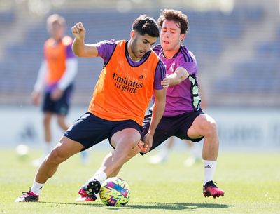 entrenamiento del real madrid