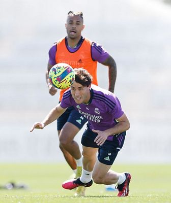 entrenamiento del real madrid