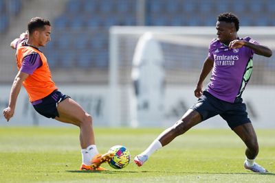 entrenamiento del real madrid