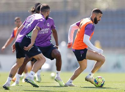 entrenamiento del real madrid