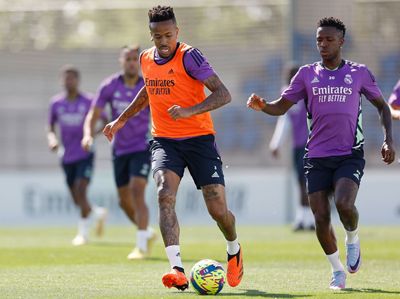 entrenamiento del real madrid