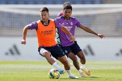 entrenamiento del real madrid