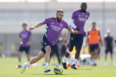 entrenamiento del real madrid