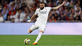 Benzema equals Ramos as the player with the second most wins in Real Madrid history