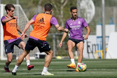 entrenamiento del real madrid