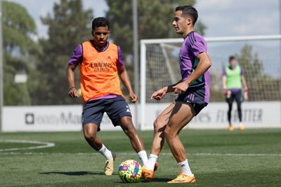 entrenamiento del real madrid