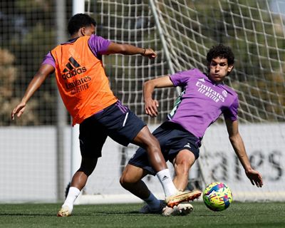 entrenamiento del real madrid