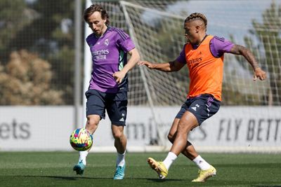 entrenamiento del real madrid