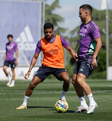 entrenamiento del real madrid